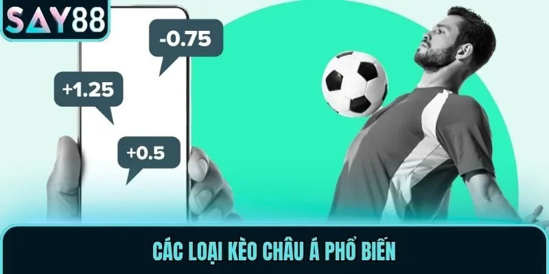 Các loại kèo Châu Á phổ biến