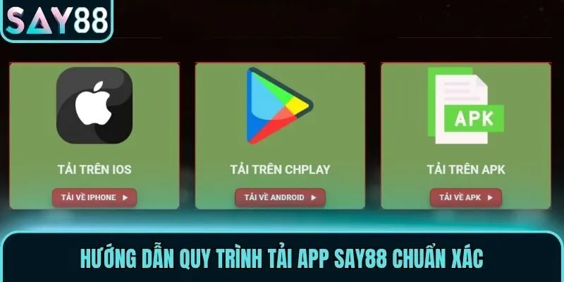 Hướng dẫn quy trình tải app Say88 chuẩn xác